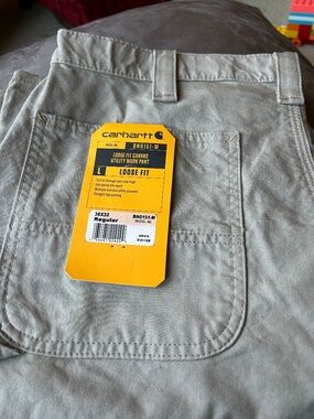 Carhartt Work Pants 38x32 NEW with tags